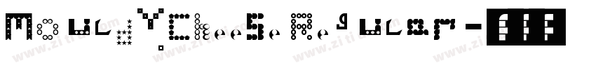 MouldyCheese Regular字体转换